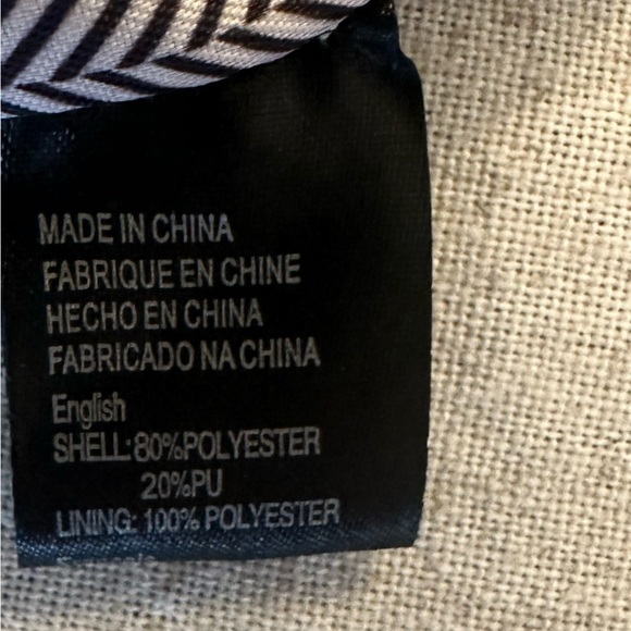 NWOT Navy Tote Bag with Adjustable Straps - Picture 8 of 9